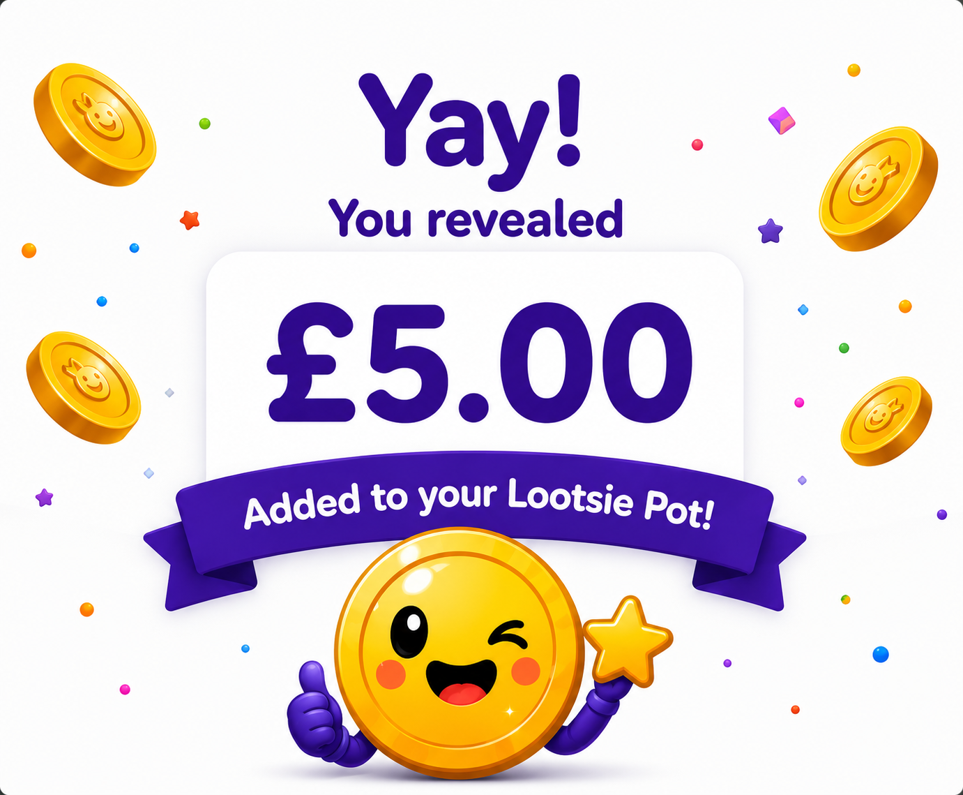 You revealed a reward!