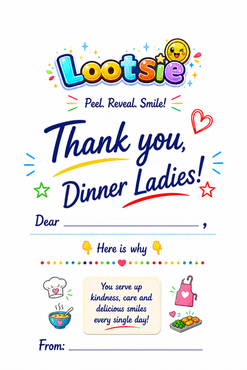 Thank you,  Dinner Ladies -You serve up kindness, care and delicious smiles every single day!