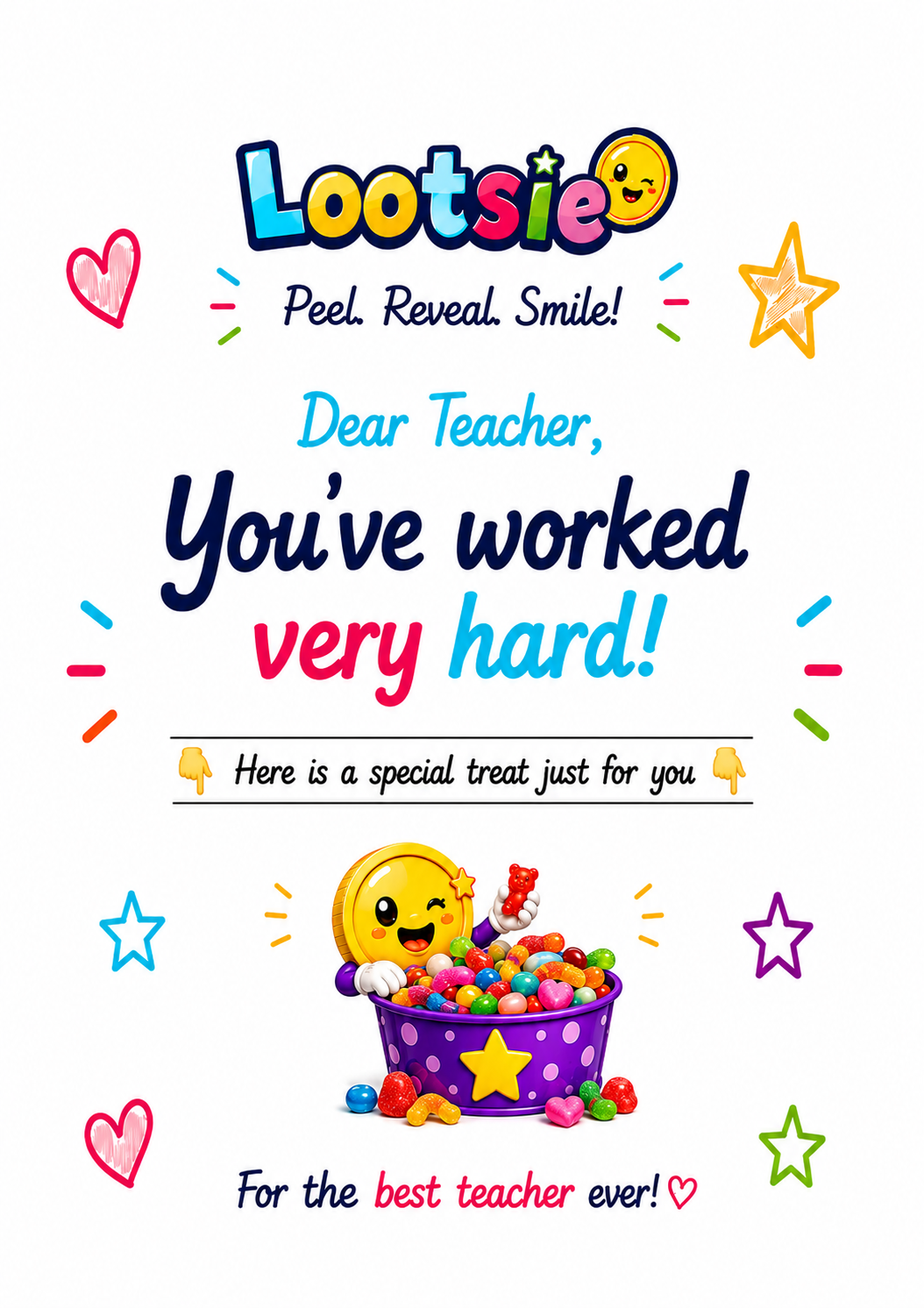 Thank You Teacher – Pick & Mix Treat For You