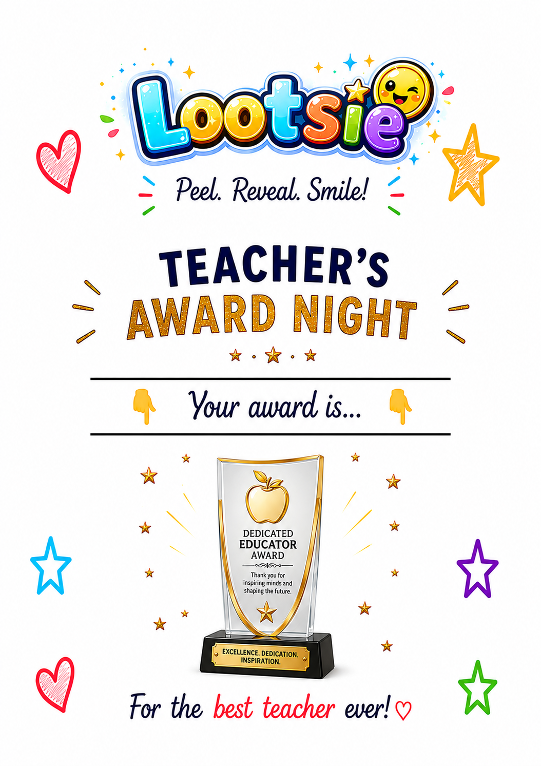 Teacher Award Night – Dedicated Educator Award