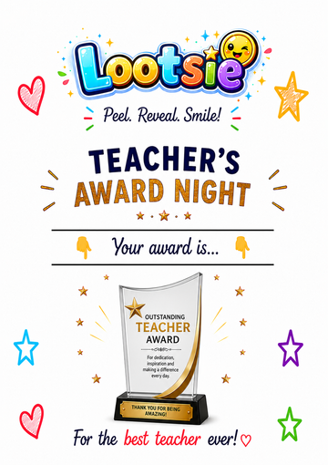 Teacher Award Night – Outstanding Teacher Award