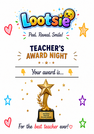 Teacher Award Night-For the best teacher ever!
